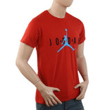 Men's Half Sleeves Printed T-Shirt - Red, Men, T-Shirts And Polos, Chase Value, Chase Value