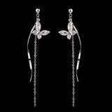 Women's Zircon Earring - Silver, Women, Earrings & Tops, Chase Value, Chase Value