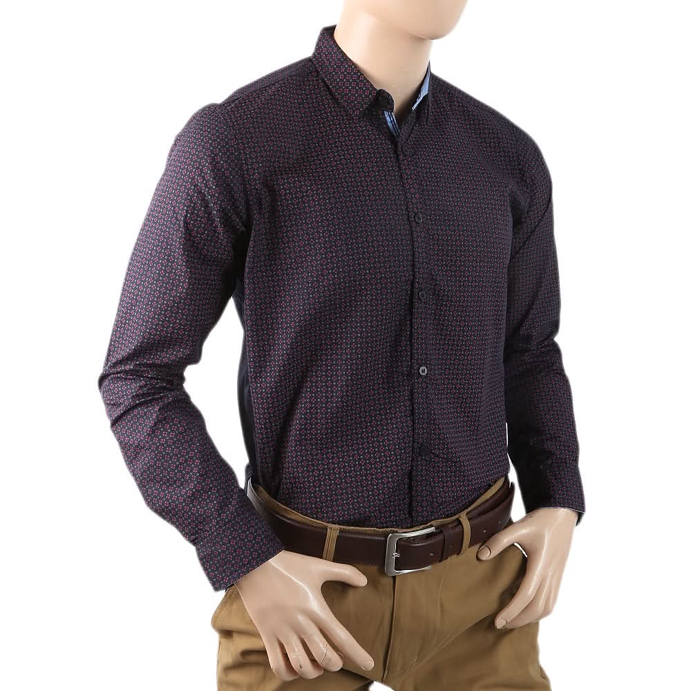 Men's Casual Shirt - Navy Blue, Men, Shirts, Chase Value, Chase Value