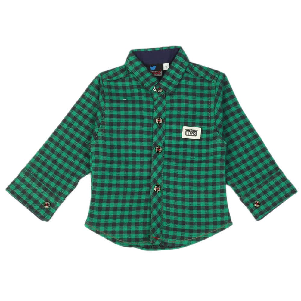Newborn Boys Full Sleeves Shirt - Multi, Newborn Boys Shirts & T-Shirts, Chase Value, Chase Value