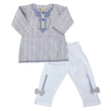 Newborn Girls 2pcs Suit - Grey, Kids, NB Girls Sets And Suits, Chase Value, Chase Value