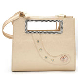 Women's Handbag (9671) - Golden, Women, Bags, Chase Value, Chase Value