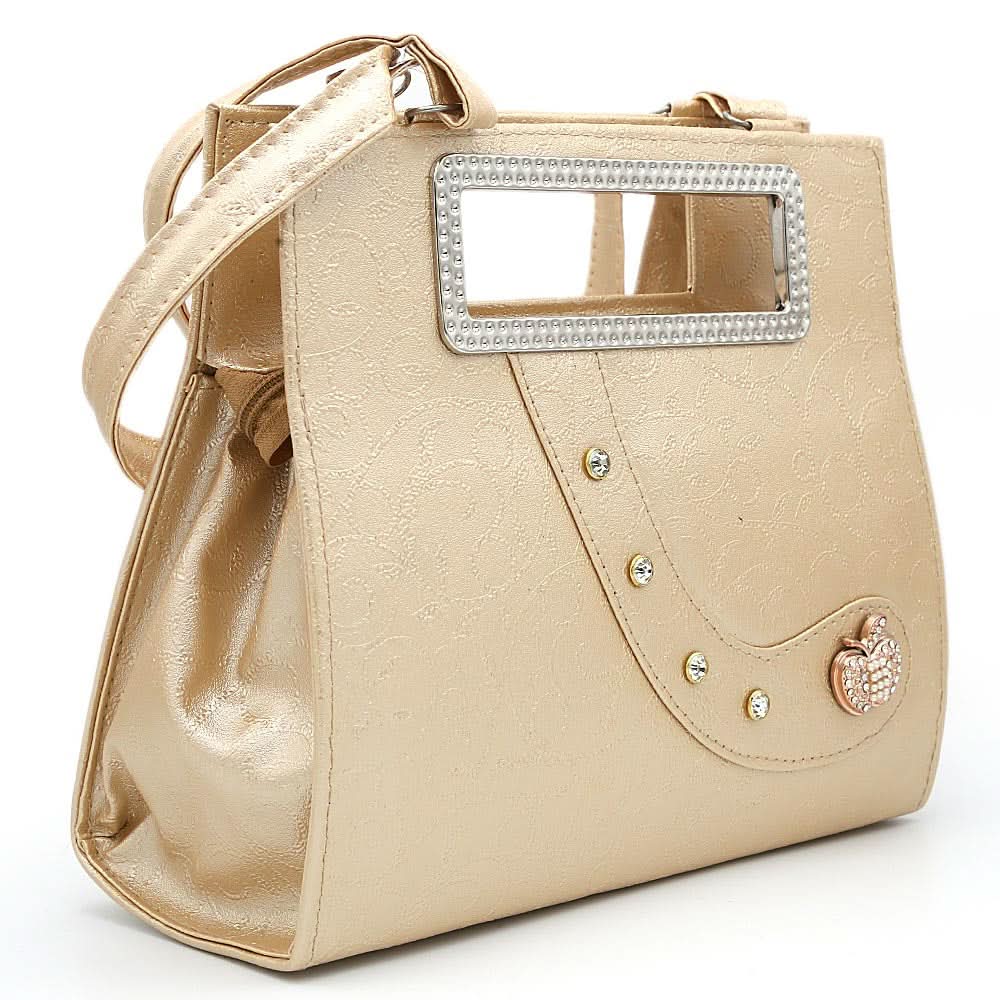 Women's Handbag (9671) - Golden, Women, Bags, Chase Value, Chase Value