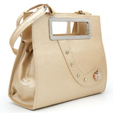 Women's Handbag (9671) - Golden, Women, Bags, Chase Value, Chase Value
