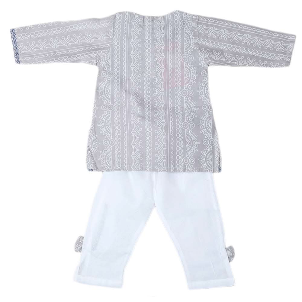 Newborn Girls 2pcs Suit - Grey, Kids, NB Girls Sets And Suits, Chase Value, Chase Value