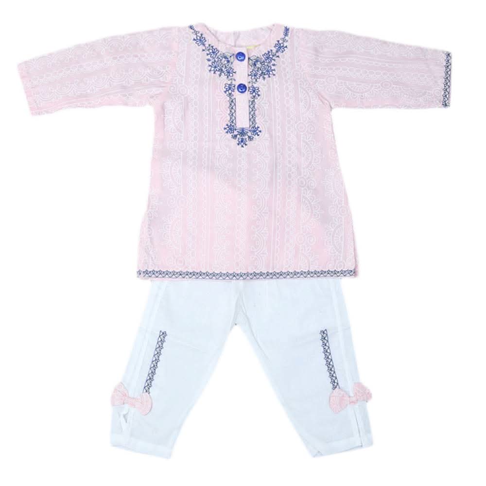 Newborn Girls 2pcs Suit - Pink, Kids, NB Girls Sets And Suits, Chase Value, Chase Value