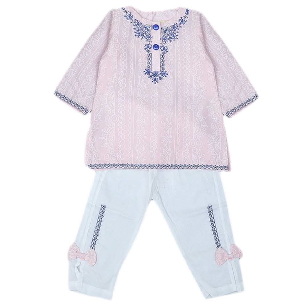 Newborn Girls 2pcs Suit - Pink, Kids, NB Girls Sets And Suits, Chase Value, Chase Value