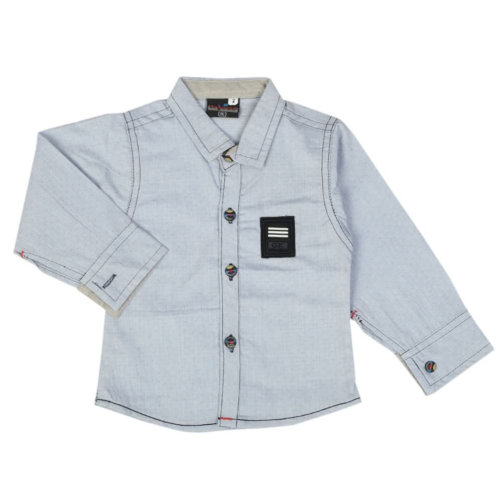 Newborn Boys Full Sleeves Shirt - Multi, Newborn Boys Shirts & T-Shirts, Chase Value, Chase Value