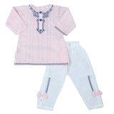Newborn Girls 2pcs Suit - Pink, Kids, NB Girls Sets And Suits, Chase Value, Chase Value