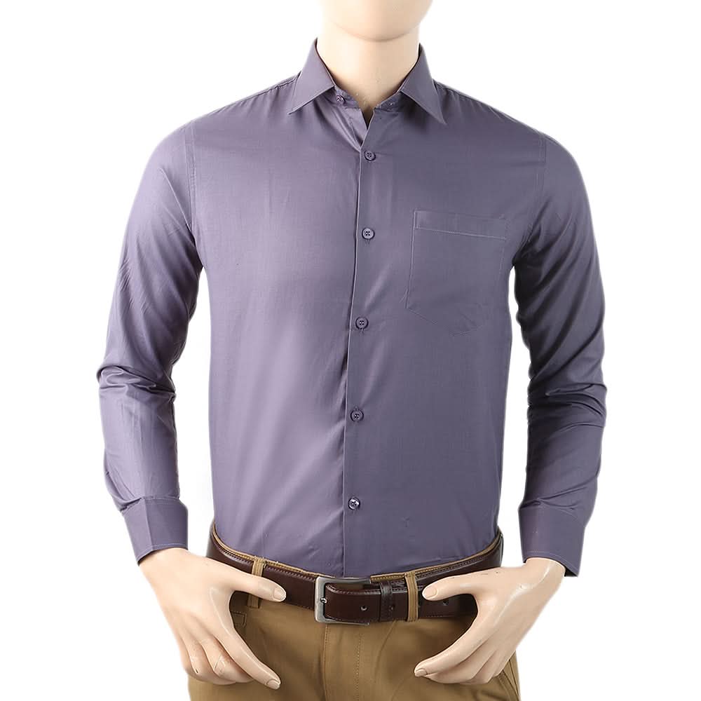 Men's Formal Shirt - Dark Grey, Men, Shirts, Chase Value, Chase Value