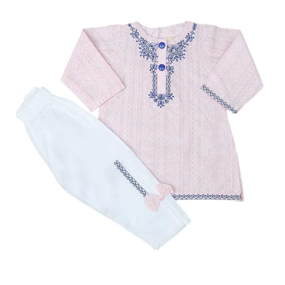 Newborn Girls 2pcs Suit - Pink, Kids, NB Girls Sets And Suits, Chase Value, Chase Value