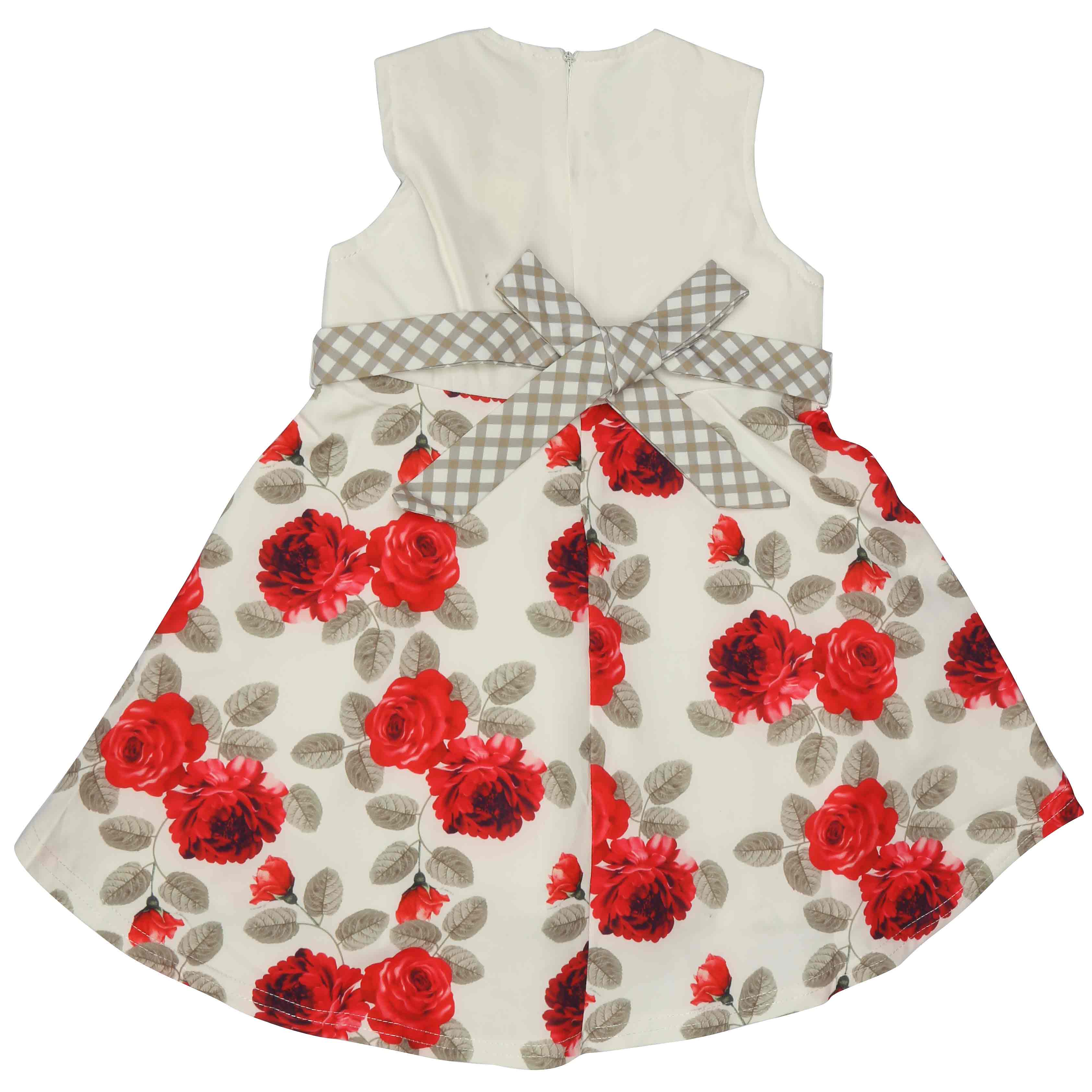 Girls Fancy Frock - Red, Kids, Girls Frocks, Chase Value, Chase Value