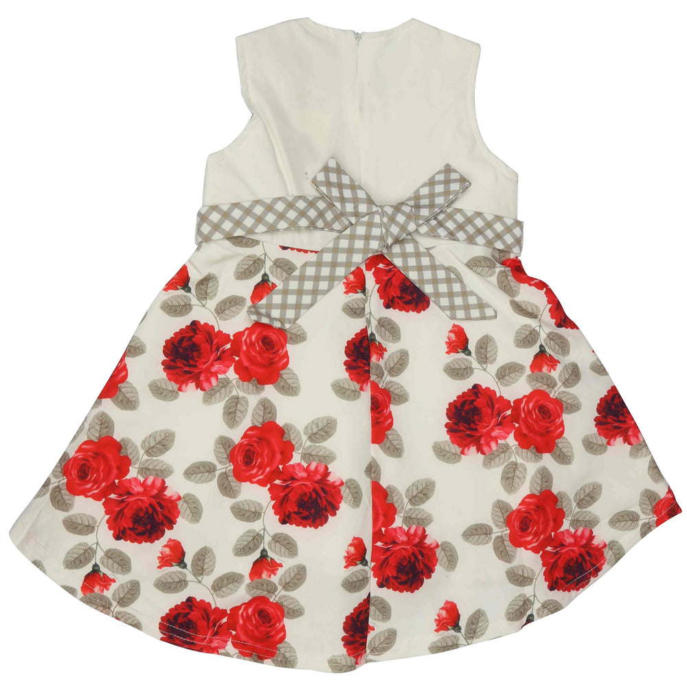 Girls Fancy Frock - Red, Kids, Girls Frocks, Chase Value, Chase Value