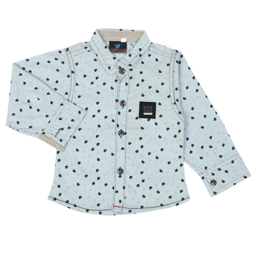 Newborn Boys Full Sleeves Shirt - Multi, Newborn Boys Shirts & T-Shirts, Chase Value, Chase Value