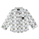 Newborn Boys Full Sleeves Shirt - Multi, Newborn Boys Shirts & T-Shirts, Chase Value, Chase Value
