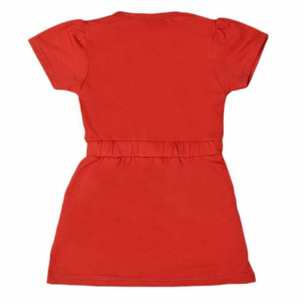 Girls H/S long T-shirt-Rust, Kids, Girls T-Shirts, Chase Value, Chase Value