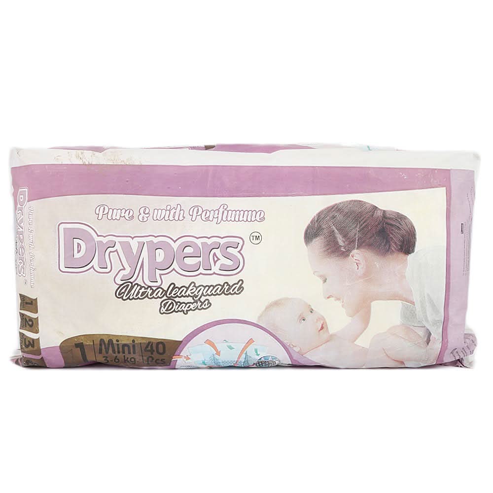 Drypers Diapers Small 40 pcs, Kids, Diapers, Chase Value, Chase Value