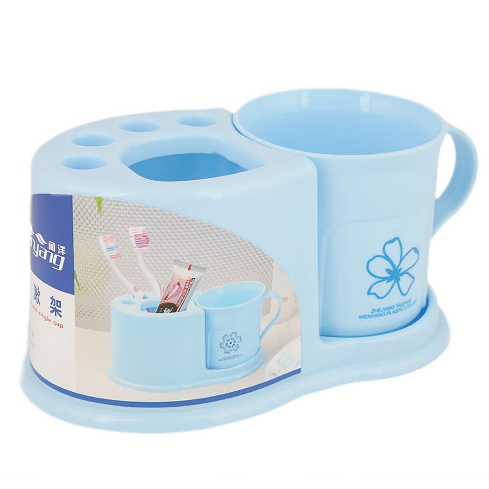 Tooth Brush Holder - Blue, Home & Lifestyle, Storage Boxes, Chase Value, Chase Value