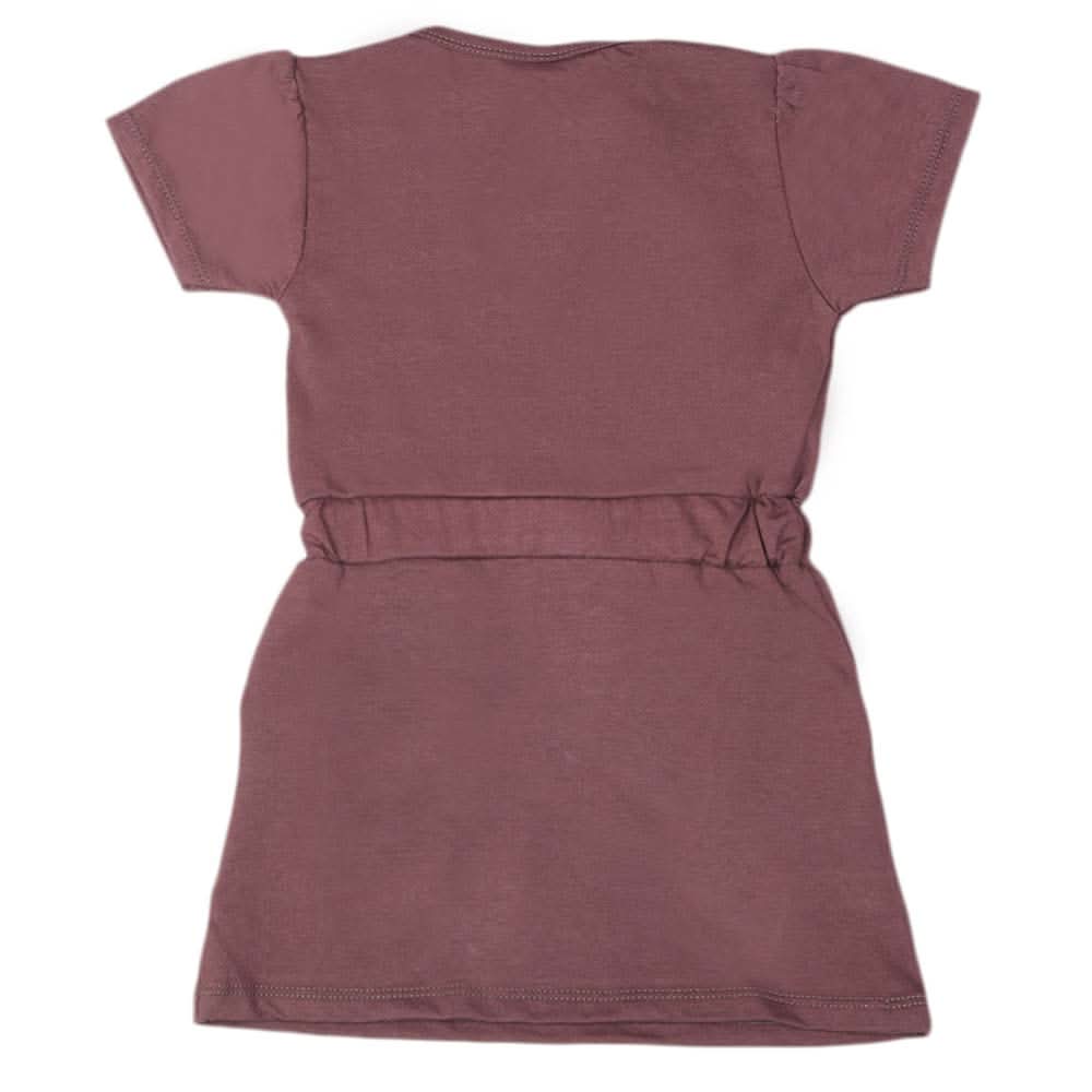 Girls H/S long T-shirt-Brown, Kids, Girls T-Shirts, Chase Value, Chase Value