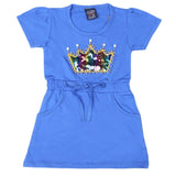 Girls H/S long T-shirt-Blue, Kids, Girls T-Shirts, Chase Value, Chase Value