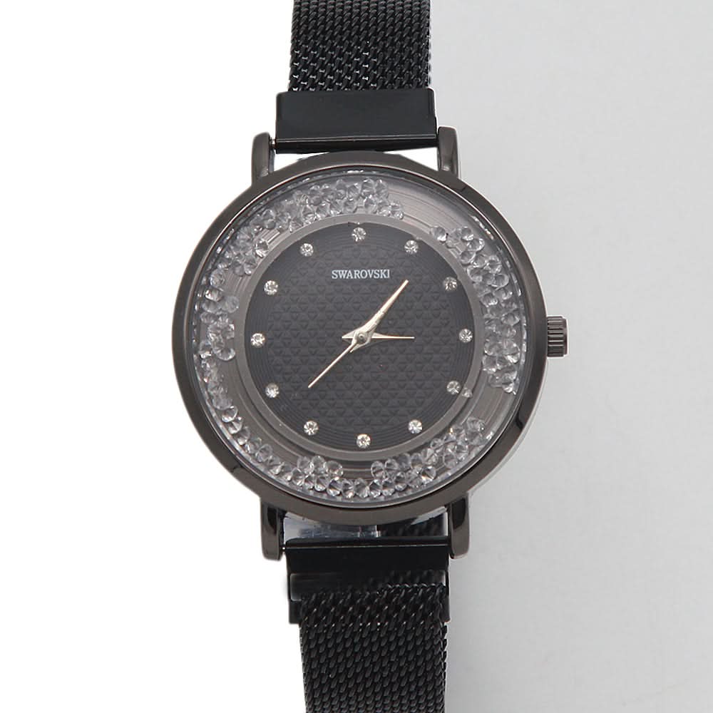 Women's Magnet Watch - Black, Women, Watches, Chase Value, Chase Value