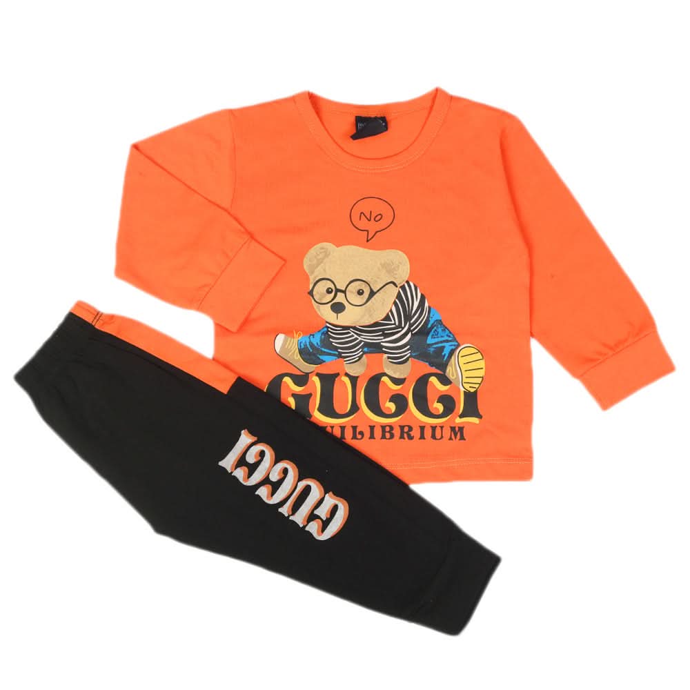 Boys Full Sleeves Suit - Orange, Boys Sets & Suits, Chase Value, Chase Value
