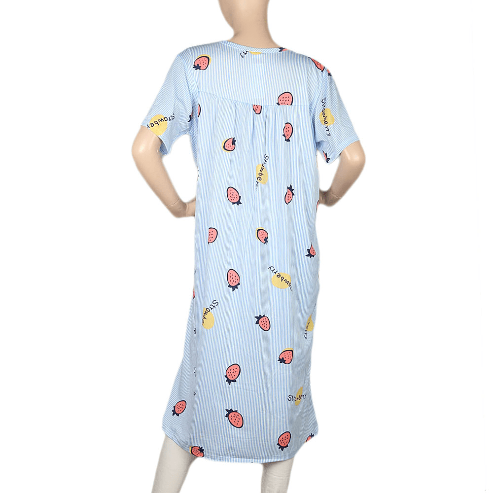 Women's Night Top - Blue - test-store-for-chase-value