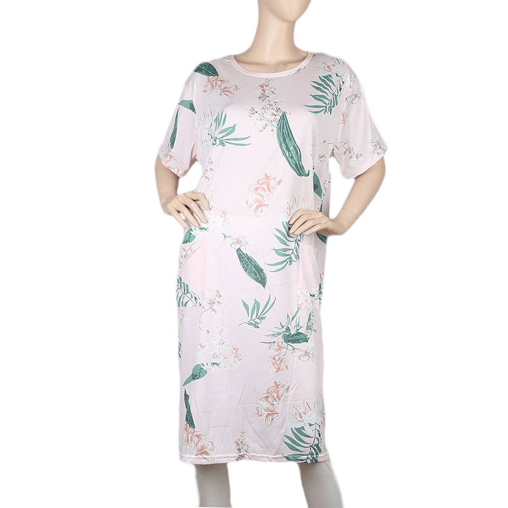 Women's Night Top - Light Pink - test-store-for-chase-value