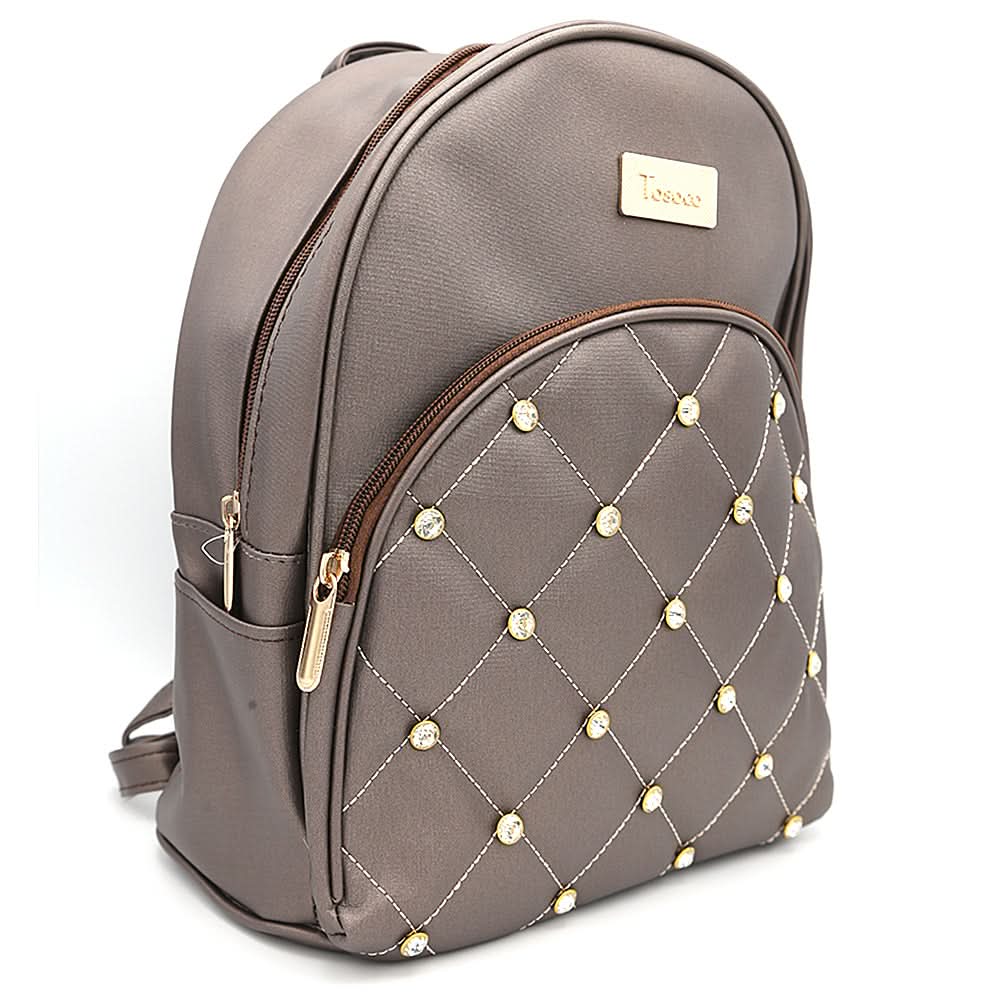 Women's Backpack 7575 - Coffee, Women, Bags, Chase Value, Chase Value