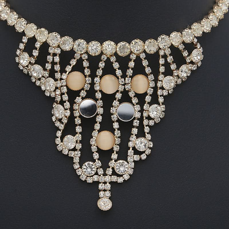 Women's Choker Necklace Set - Golden, Women, Jewellery Set, Chase Value, Chase Value