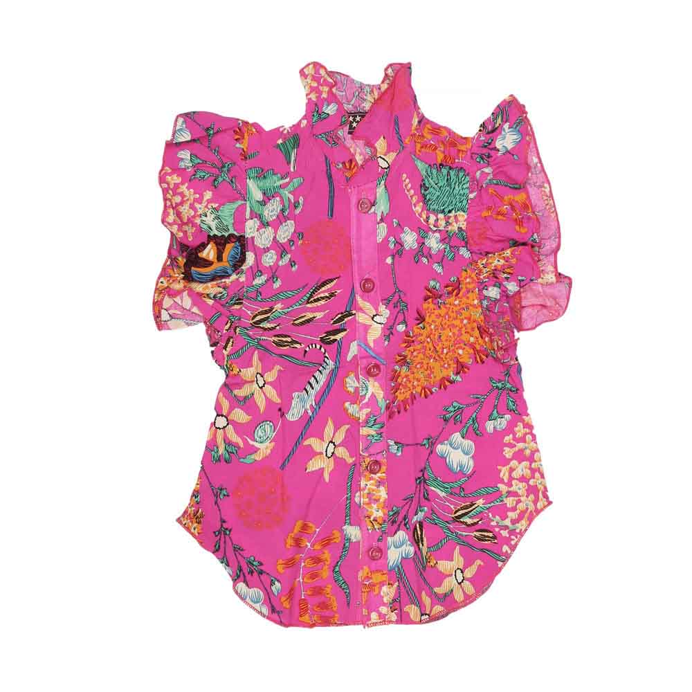 Girls Woven Top - Multi, Kids, Tops, Chase Value, Chase Value