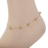Women's Anklet - Golden, Women, Foot Jewellery, Chase Value, Chase Value