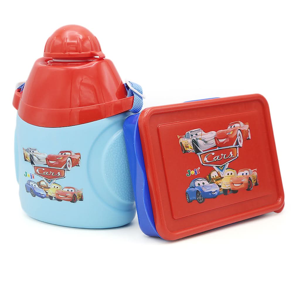 Lunch Box With Water Bottle Pack - Red, Tiffin Boxes & Bottles, Chase Value, Chase Value