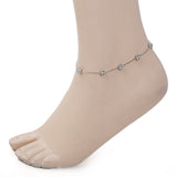 Women's Anklet - Silver, Women, Foot Jewellery, Chase Value, Chase Value