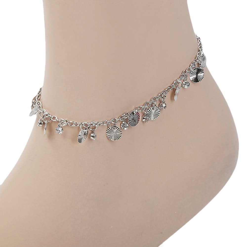 Women's Anklet - Silver, Women, Foot Jewellery, Chase Value, Chase Value