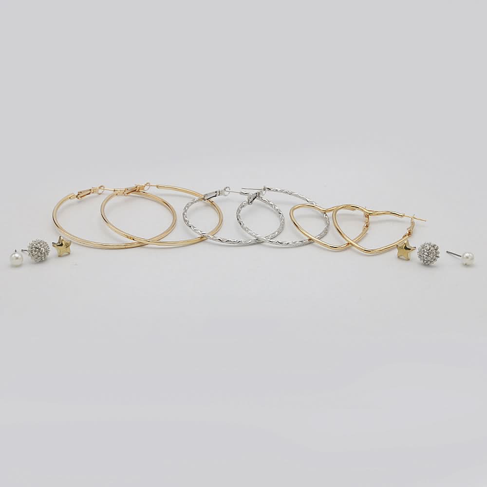 Women's Ear Bali+Tops - Golden, Women, Earrings & Tops, Chase Value, Chase Value