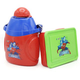 Lunch Box With Water Bottle Pack - Green, Tiffin Boxes & Bottles, Chase Value, Chase Value