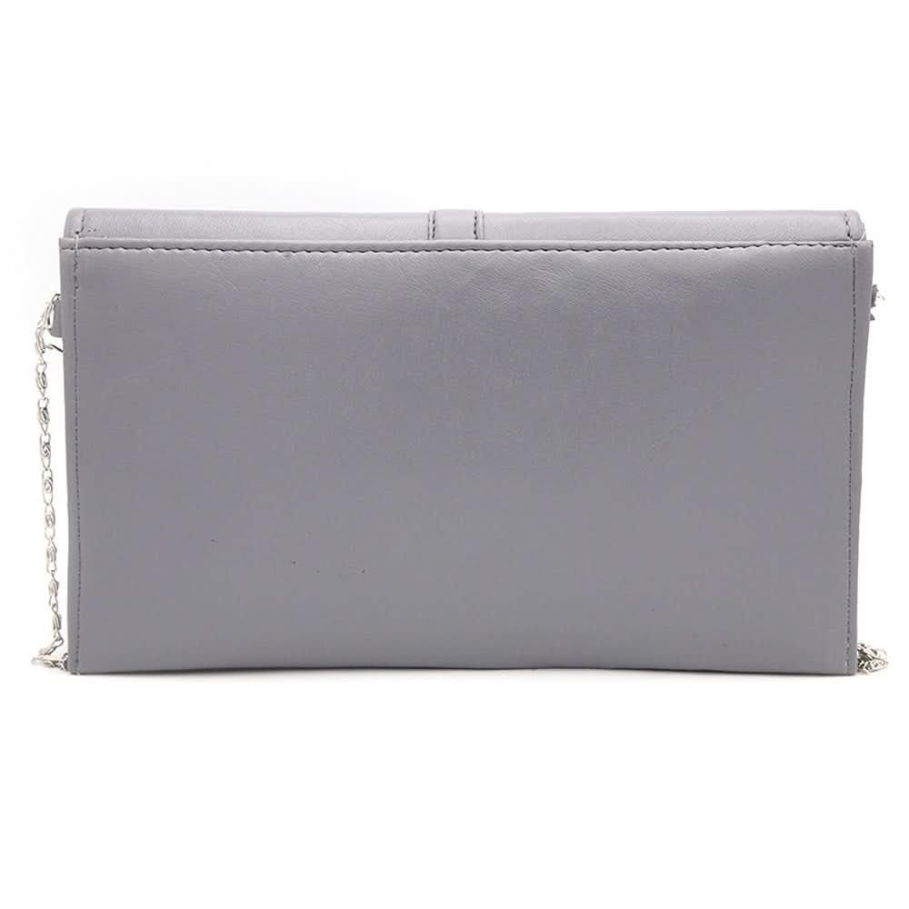 Women's Clutch Kam-2057 - Steel Green, Women, Clutches, Chase Value, Chase Value