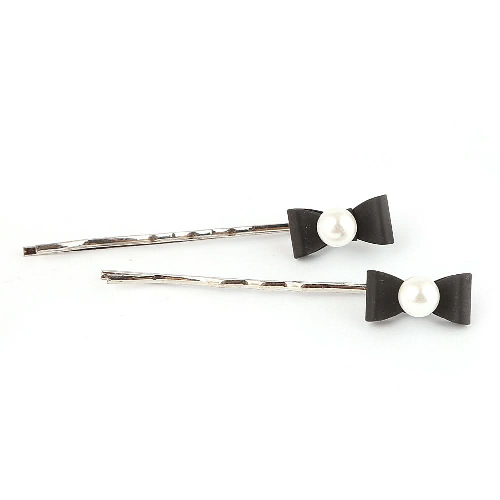 Women's Hair Pin 2 Pcs - Black, Women, Hair And Head Jewellery, Chase Value, Chase Value