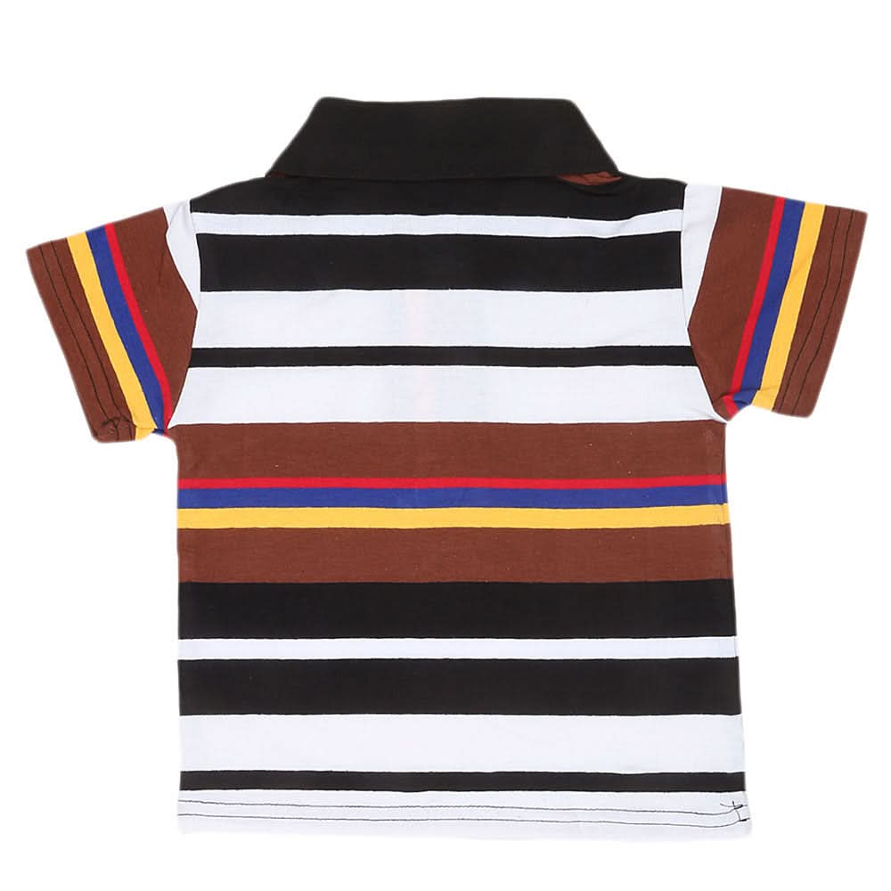 Boys Half Sleeves Polo T-Shirts Pack Of 3, Kids, Boys T-Shirts, Chase Value, Chase Value