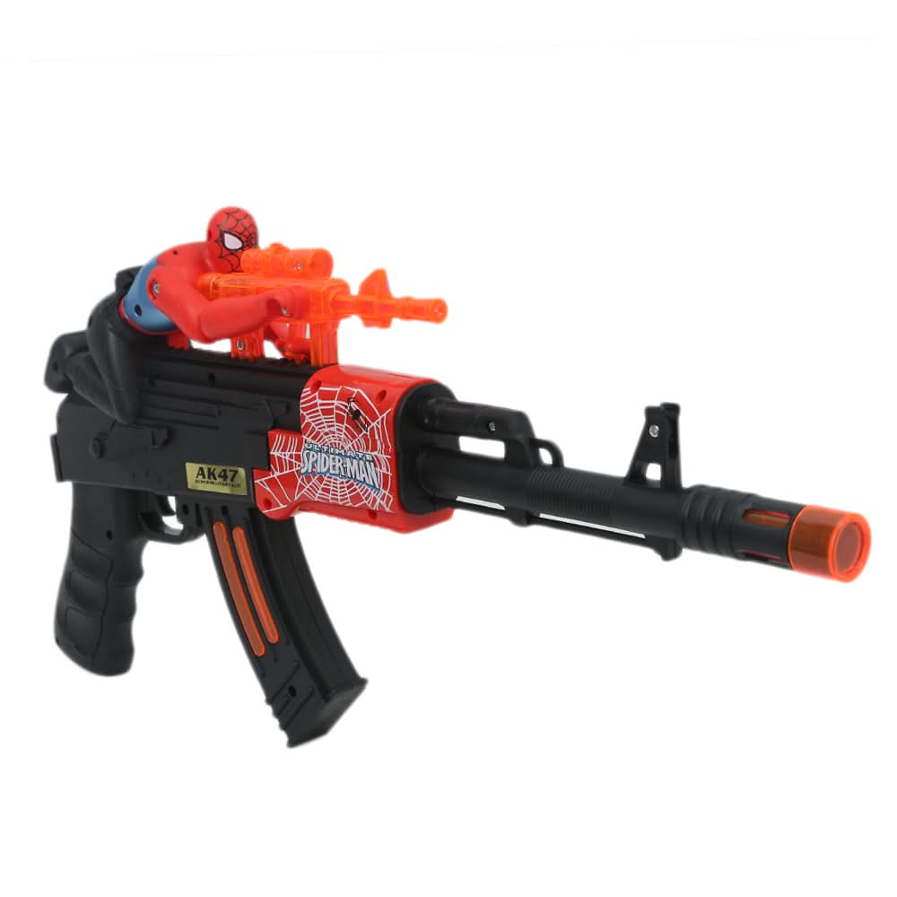 Spider man Musical Gun, Kids, Musical Toys, Chase Value, Chase Value