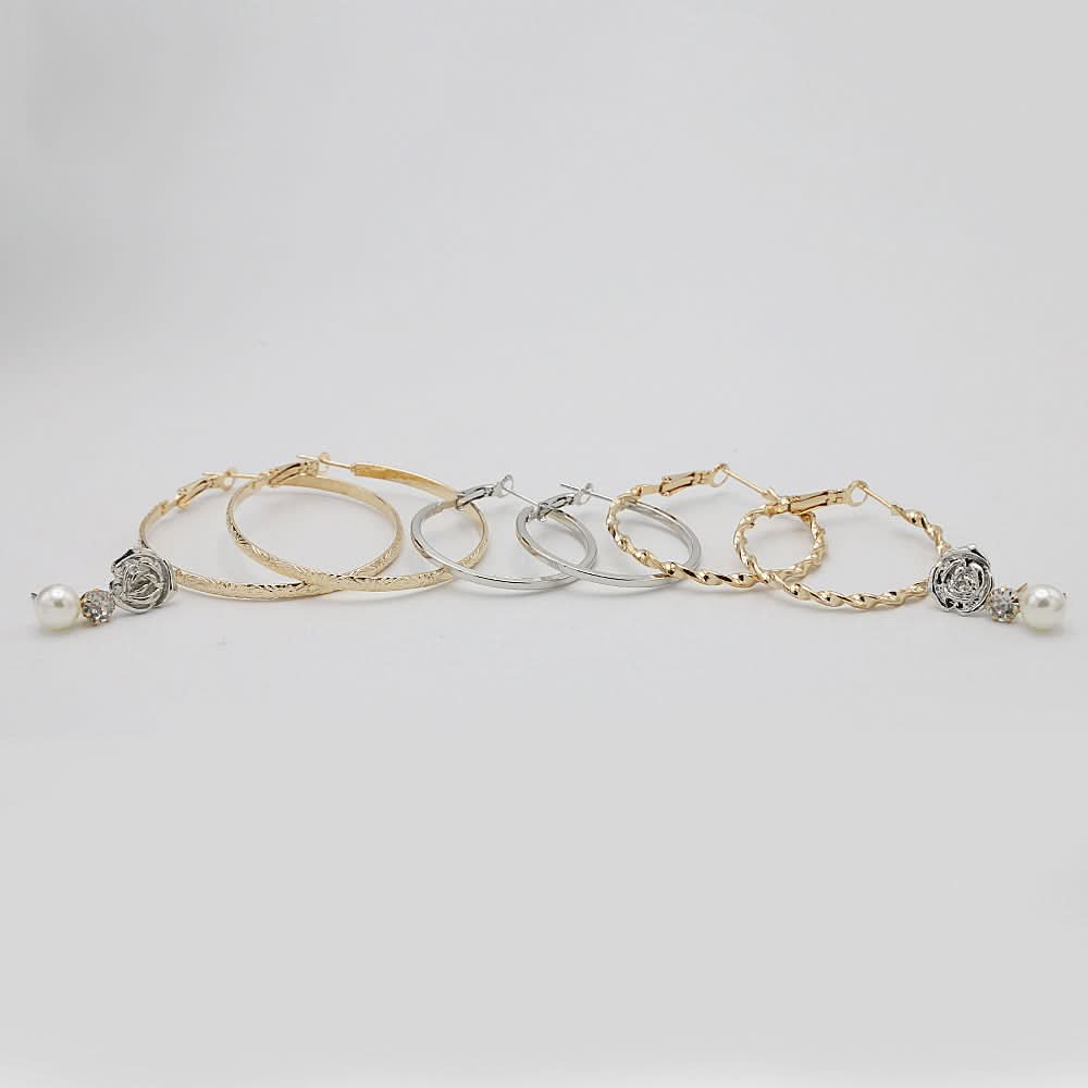 Women's Ear Bali+Tops - Golden, Women, Earrings & Tops, Chase Value, Chase Value