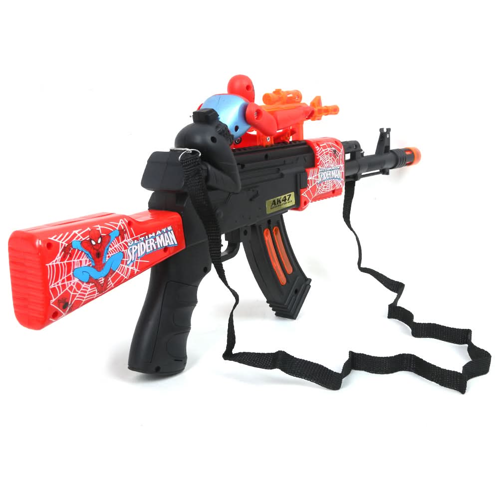 Spider man Musical Gun, Kids, Musical Toys, Chase Value, Chase Value