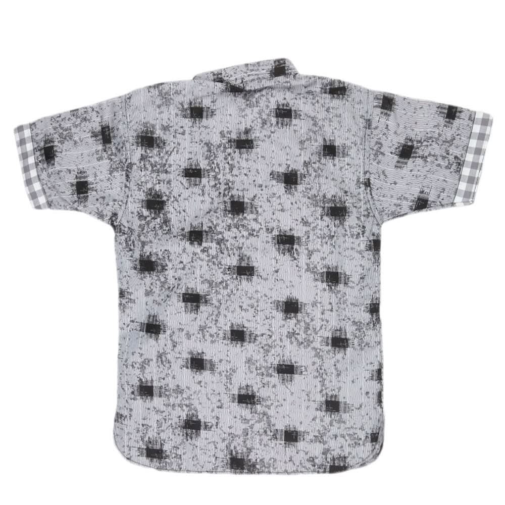 Boys Half Sleeves Casual Shirt - Black, Kids, Boys Shirts, Chase Value, Chase Value