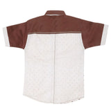 Boys Half Sleeves Casual Shirt - Brown, Kids, Boys Shirts, Chase Value, Chase Value