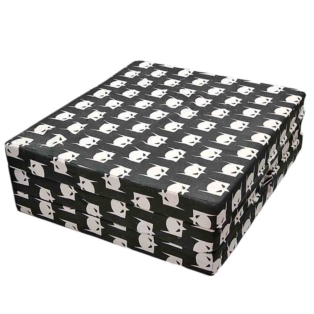 Folding Mattress - Black/White, Home & Lifestyle, Accessories, Chase Value, Chase Value