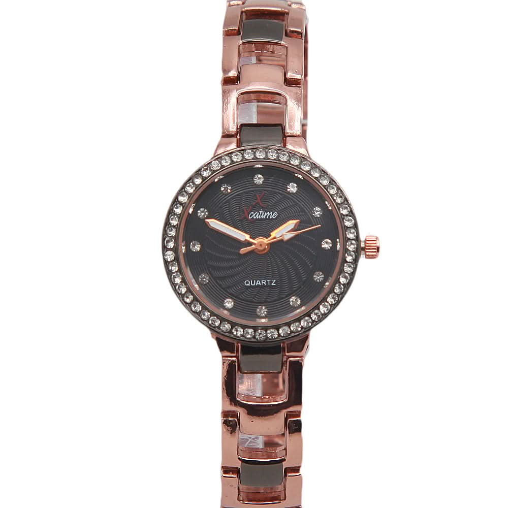 Women's Bracelet Watch - Copper Black, Women, Watches, Chase Value, Chase Value