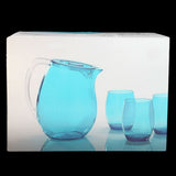 Acrylic Fancy Jug (7 Pcs Set) - White, Crockery & Kitchenware, Chase Value, Chase Value