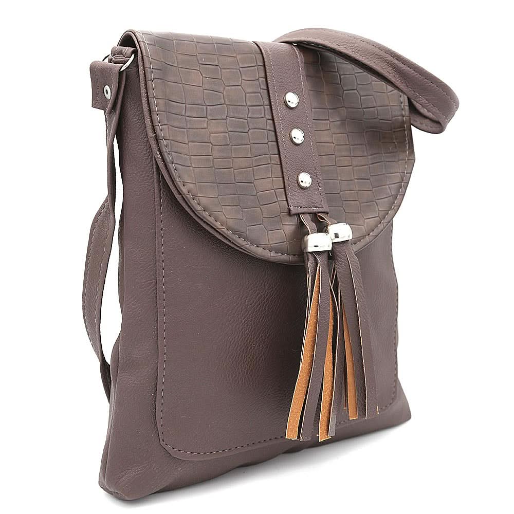 Women's Shoulder Bag ZH-46 - Coffee, Women, Bags, Chase Value, Chase Value