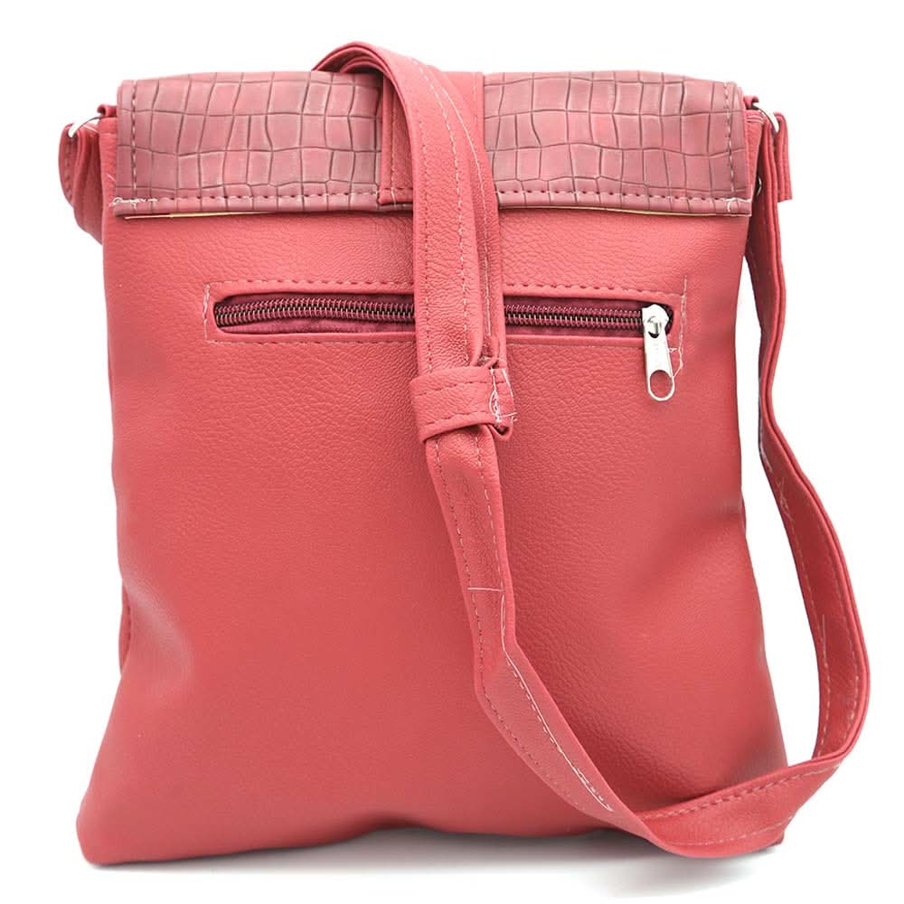 Women's Shoulder Bag ZH-46 - Maroon, Women, Bags, Chase Value, Chase Value